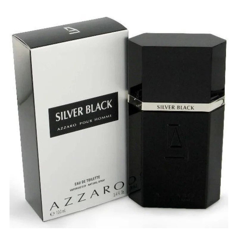 azzaro silver black edt 100ml