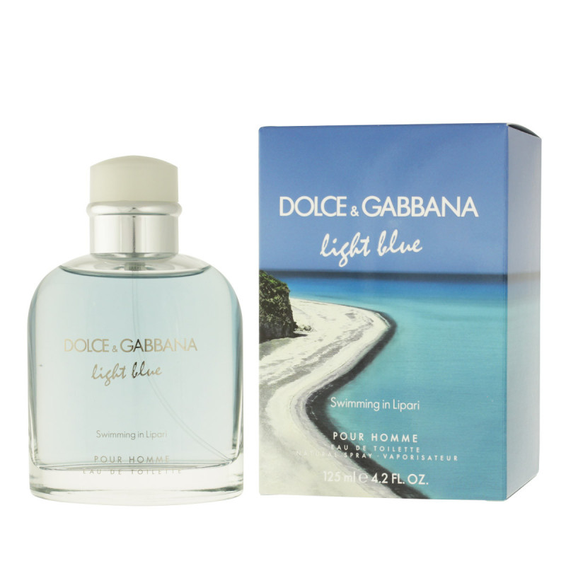 dolce & gabbana light blue swimming in lipari edt 125ml